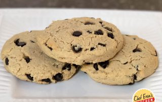 chocolate chip almond cookies