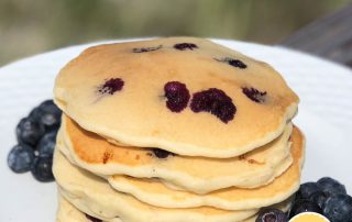 blueberry buttermilk pancakes