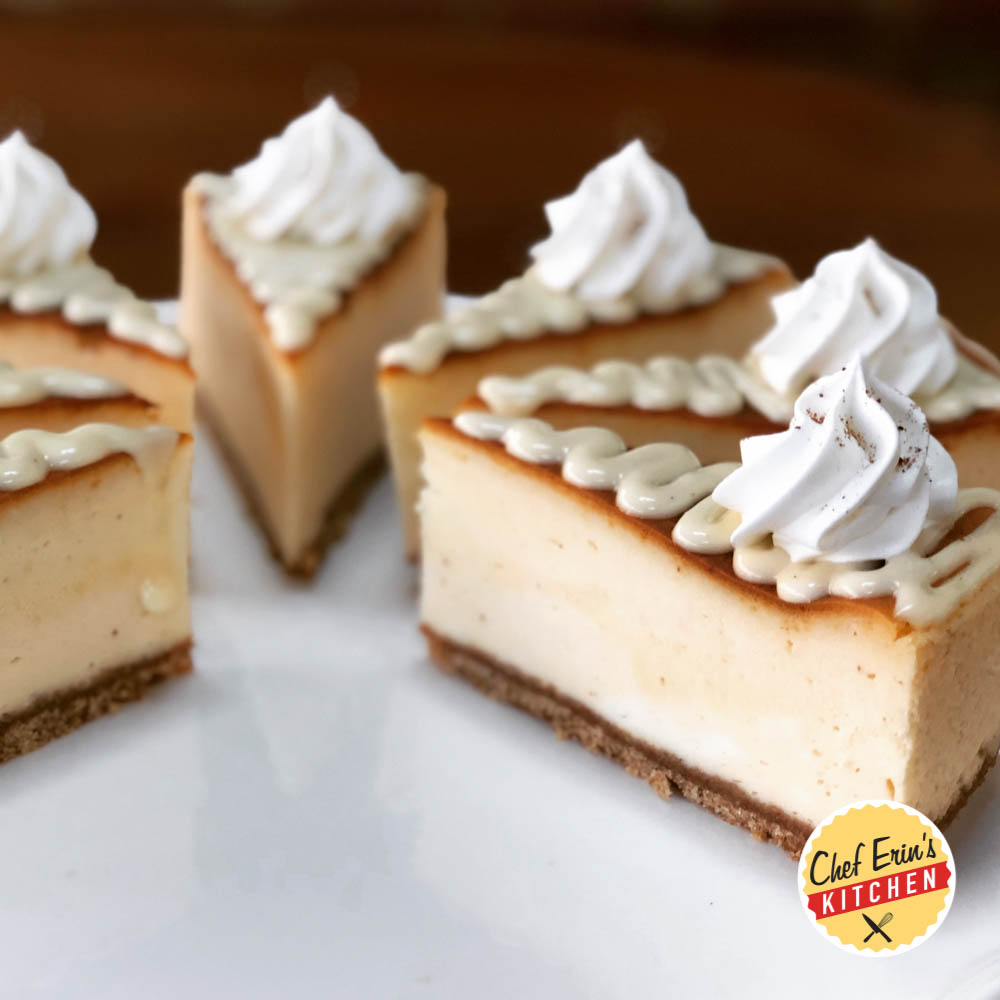 eggnog cheesecake