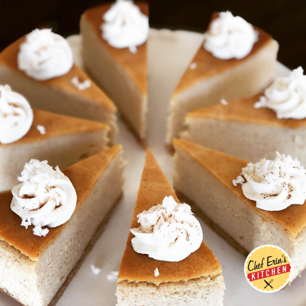 coquito cheesecake