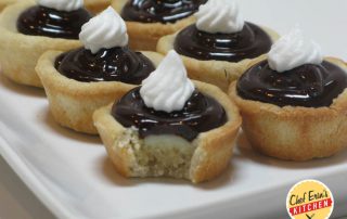 boston creme mini tarts