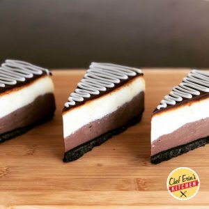 ebony and ivory cheesecake