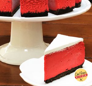 red velvet cheesecake