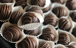 chocolate irish cream truffles