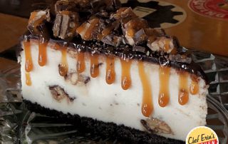 snickers cheesecake