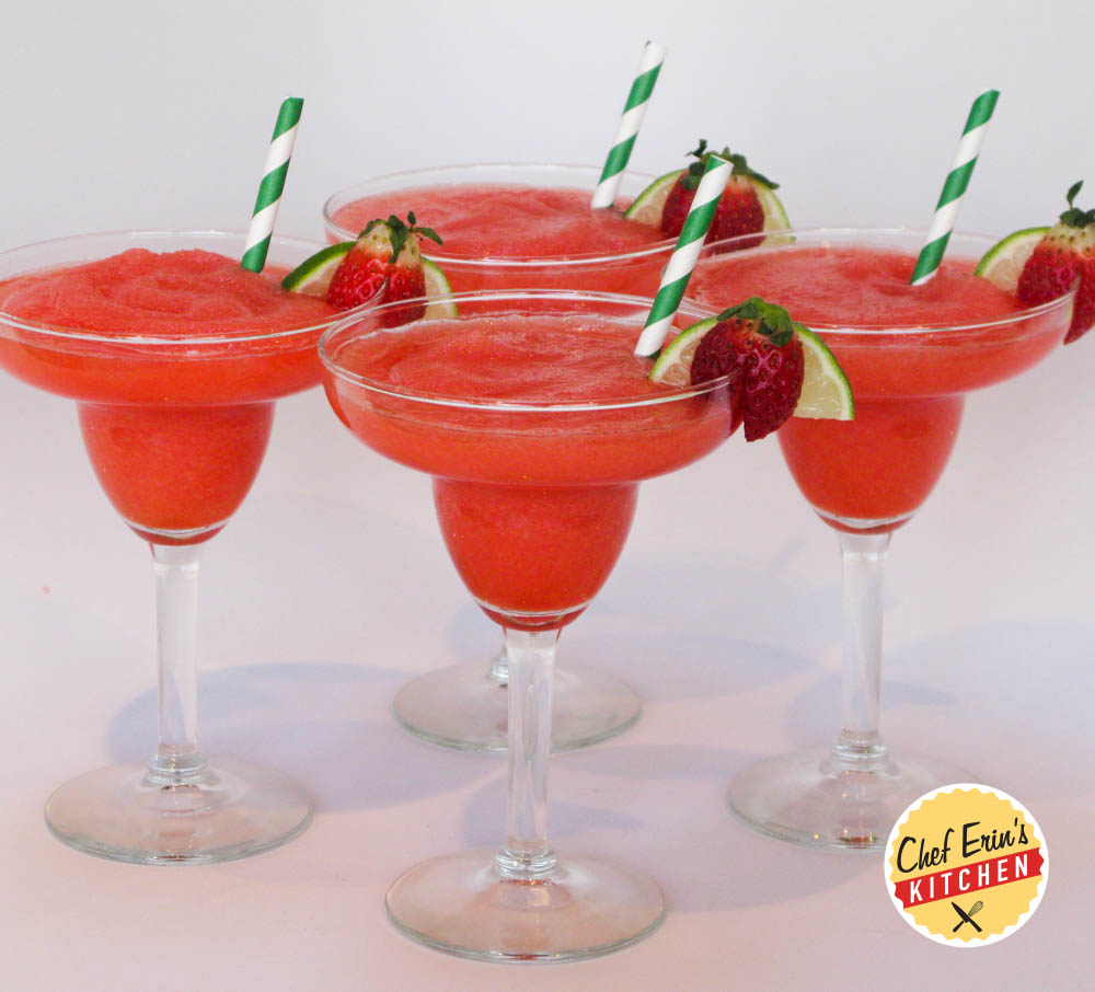 frozen strawberry margarita