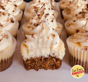 carrot cake cheesecake cookie tarts