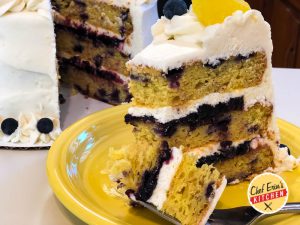 lemon blueberry cake