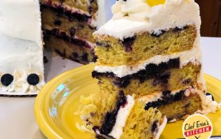 lemon blueberry cake