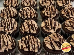 chocolate stout cupcakes with irish cream icing