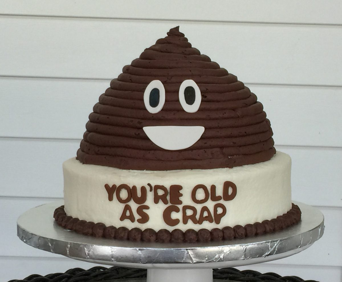 Emoji poop cake pan deals