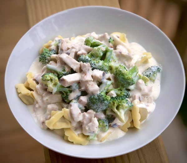 chicken and broccoli tortellini chef erin's kitchen