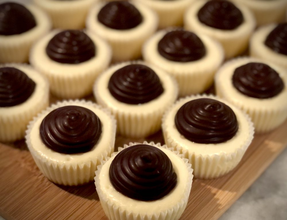 Boston Creme Cheesecake Tarts