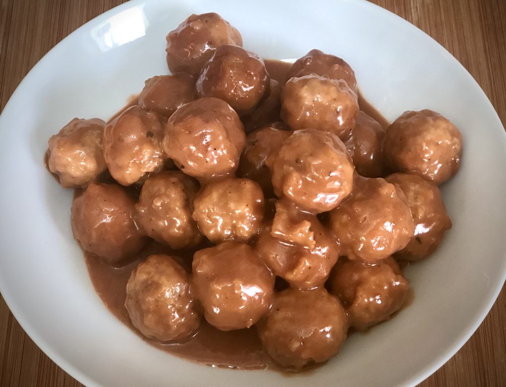 Slow Cooker BBQ Meatballs