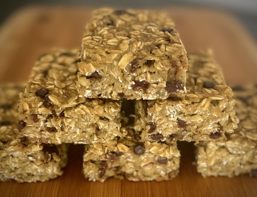 Banana Oatmeal Breakfast Bars